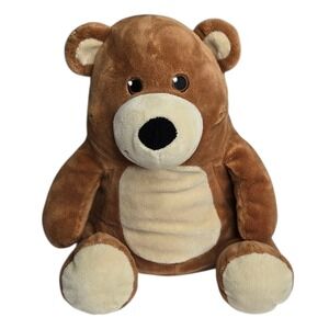 Kohls Cares Teddy Bear Plush 11" Brown Cream Stuffed Animal Salina‎ Yoon Found
